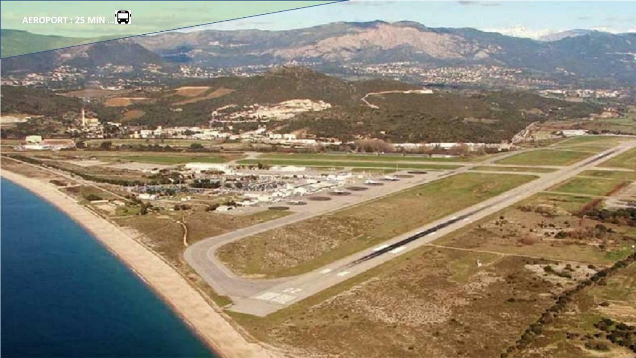 Centre Ajaccio ☆ Wifi ☆ Clim ☆ Plages エクステリア 写真